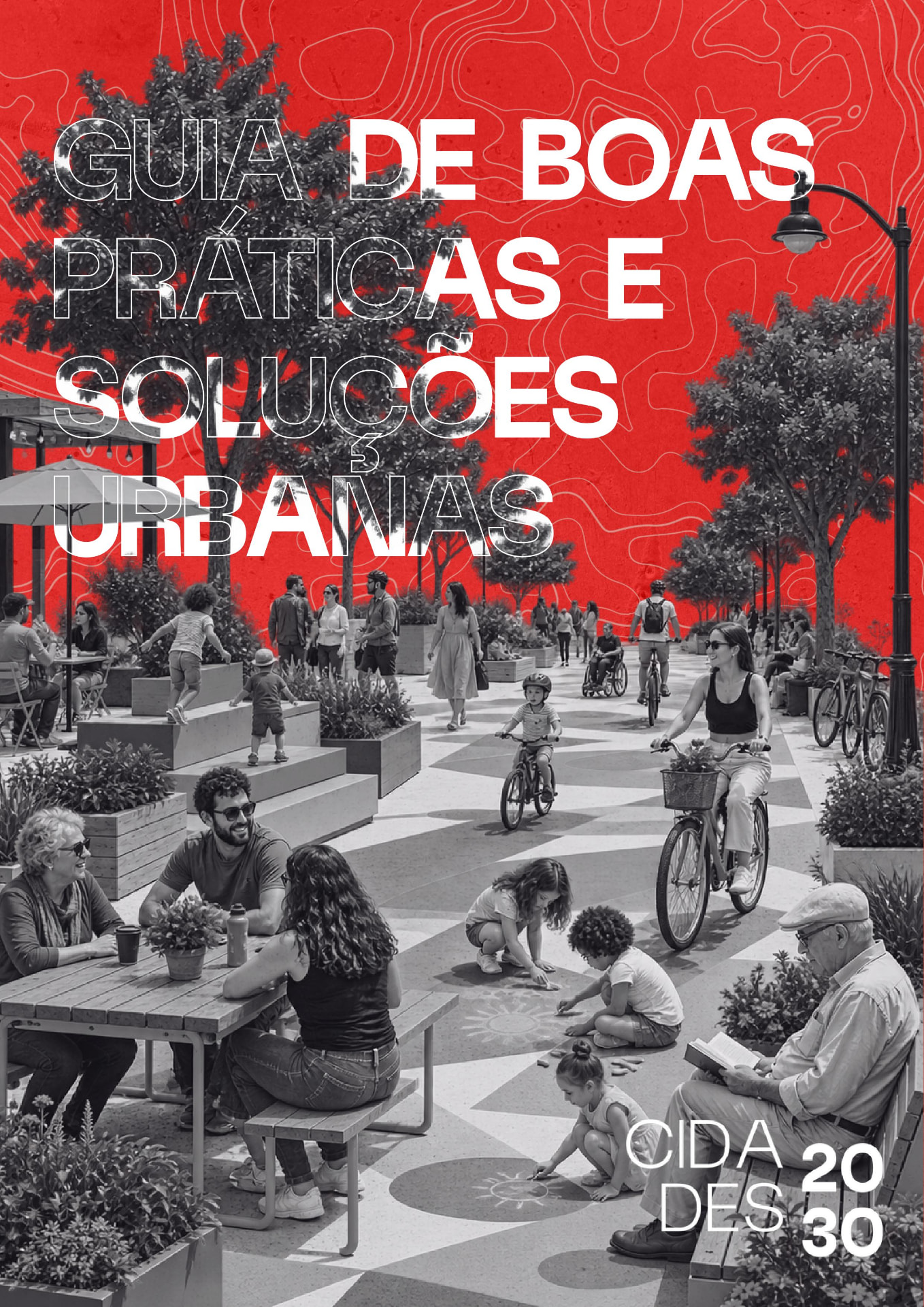 Capa do Guia de Boas Práticas e Soluções Urbanas — Cidades 20-30